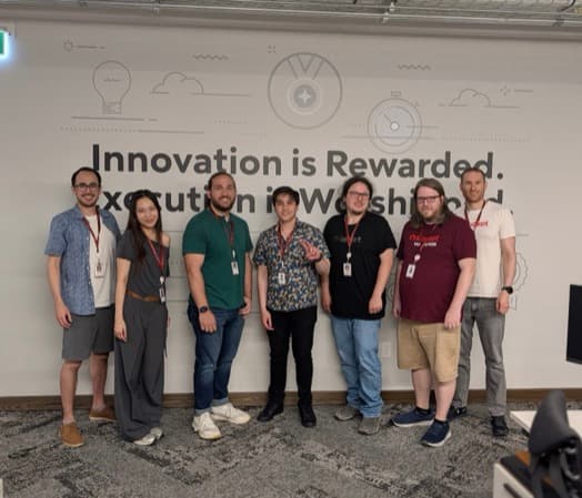 Sunny with the Rocket team