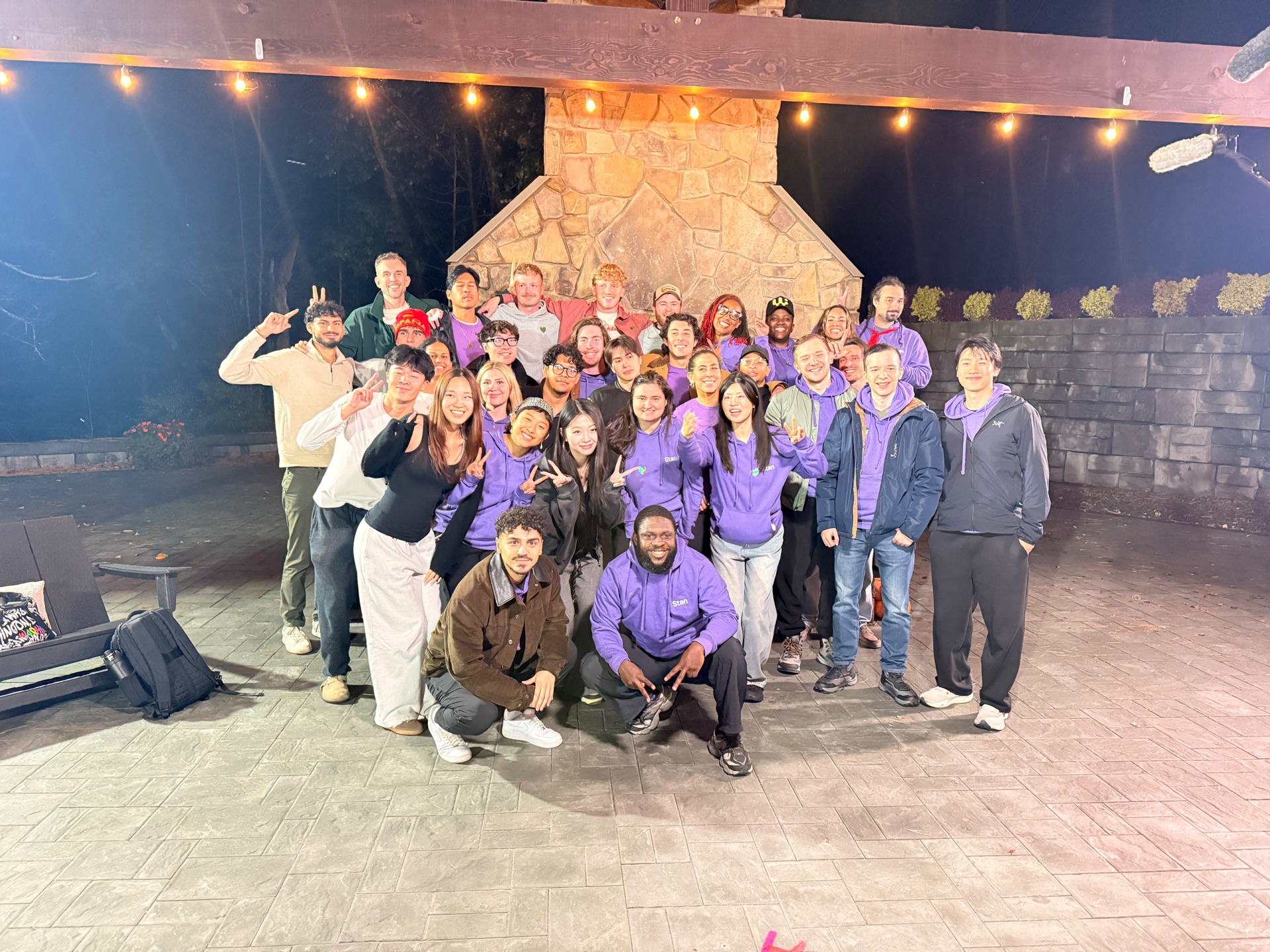 A group photo at Stan Launchpad
